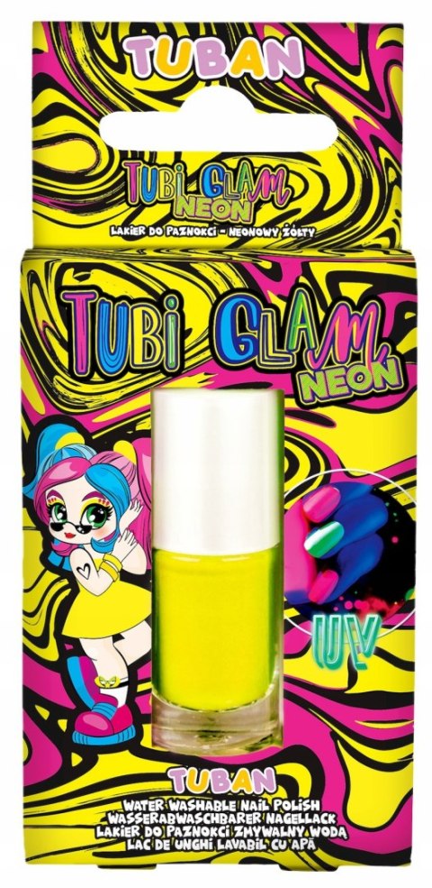 Lakier do paznokci Tubi Glam Żółty Neonowy Tuban