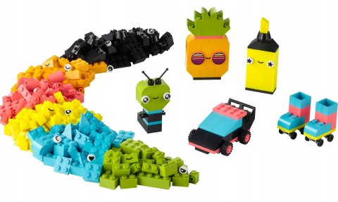 Lego Classic 11027 Kreatywna Zabawa Neonowymi