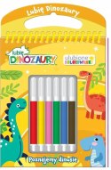 Lubię Dinozaury Ulubione Kolorowanki + Mazaki