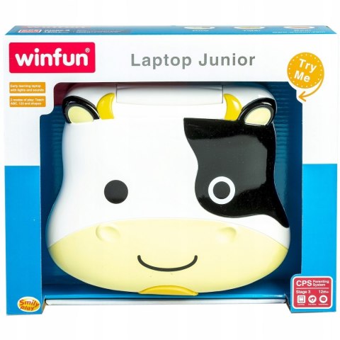 Mój Pierwszy Laptop Krówka Smily Play Interaktywny