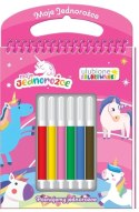 Moje Jednorożce Ulubione Kolorowanki + Mazaki