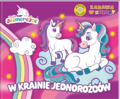 Moje Jednorożce Zabawa w Kolory Malowanka
