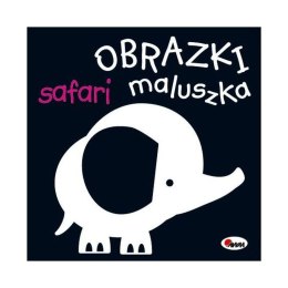 Obrazki Maluszka Safari Książeczka Kontrastowa