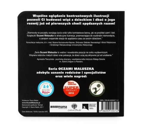 Oczami maluszka Banan Książeczka Kontrastowa 0+