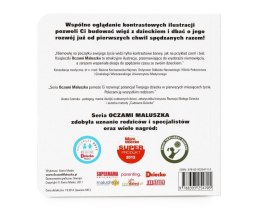 Oczami maluszka Ślimak Książeczka Kontrastowa 0+