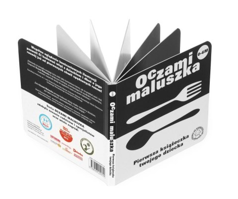 Oczami maluszka Sztućce Książeczka Kontrastowa