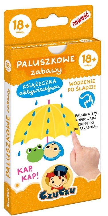 Paluszkowe zabawy CzuCzu dla dzieci 18m+ Czu czu
