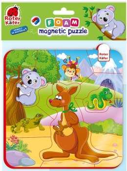 Piankowe puzzle magnetyczne Zwierzęta z Australii Roter