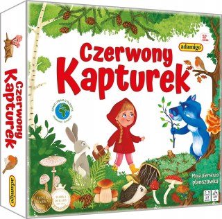 Pierwsza Gra planszowa Czerwony Kapturek Adamigo