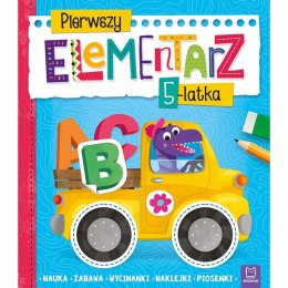 Pierwszy elementarz 5-latka wycinanki naklejki Aksjomat