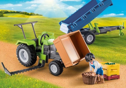Playmobil 71249 Country Traktor z przyczepą