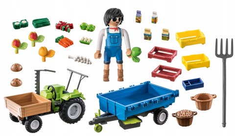 Playmobil 71249 Country Traktor z przyczepą