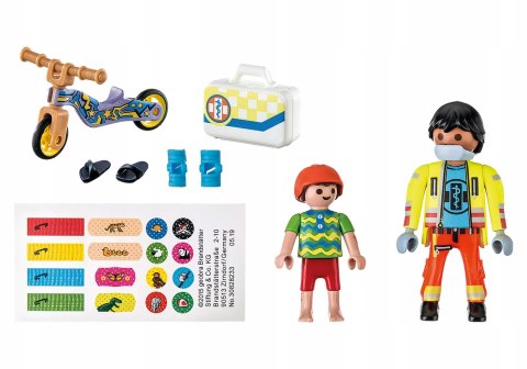 Playmobil City Life 71245 Sanitariusz z Pacjentem