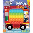 Pojazdy na Ulicy Książeczka sensoryczna z POP IT Aksjomat