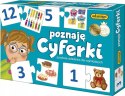 Poznaję Cyferki Puzzlowa Układanka Cyfry Adamigo