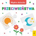 Przeciwieństwa Mądre dziecko Książka z puzzlami