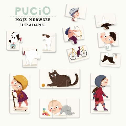 Pucio Gra Moje Pierwsze Układanki dla Malucha 1+