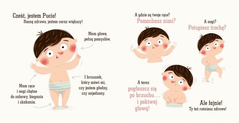 Pucio Rośnie Zdrowo Interaktywna Książka