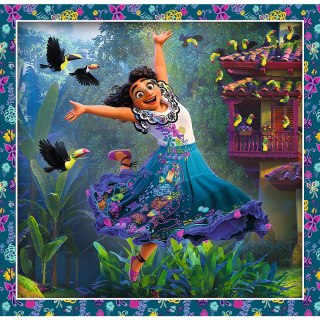 Puzzle 3w1 Bohaterowie Encanto 34866 Trefl