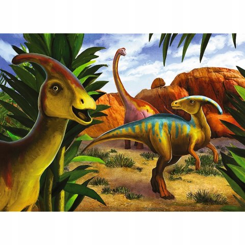 Puzzle 4w1 Świat Dinozaurów Minimaxi 4 szt 56036