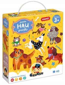 Puzzle Hau Pieski CzuCzu 40 elementów 3+ Czu Czu