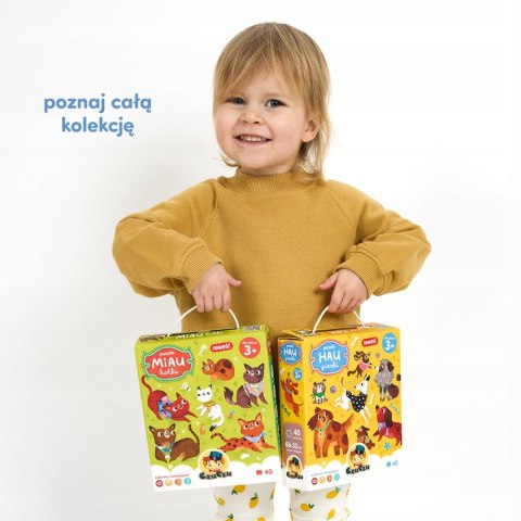 Puzzle Hau Pieski CzuCzu 40 elementów 3+ Czu Czu