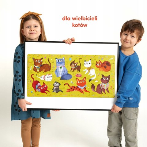 Puzzle Miau Kotki CzuCzu 40 elementów 3+ Czu Czu