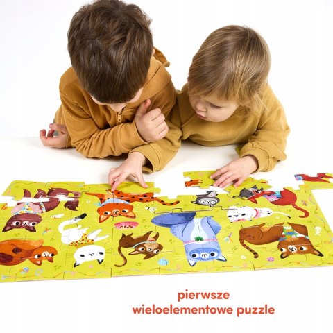 Puzzle Miau Kotki CzuCzu 40 elementów 3+ Czu Czu
