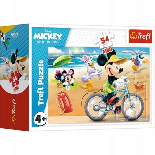Puzzle Myszka Miki Mini 54 elementy Trefl 4w1