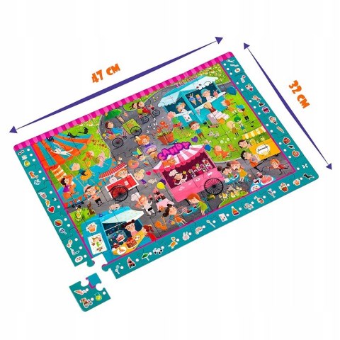 Puzzle Obserwacyjne 54 Cukierkowy Świat Roter Lupa Roter