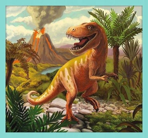 Puzzle Poznaj wszystkie Dinozaury 10w1 Trefl 90390