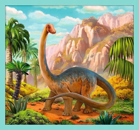 Puzzle Poznaj wszystkie Dinozaury 10w1 Trefl 90390