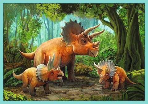Puzzle Poznaj wszystkie Dinozaury 10w1 Trefl 90390