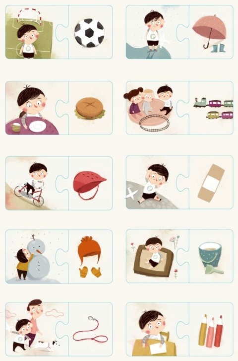 Puzzle Pucio Czego Brakuje 2+ Puzzle do Pary