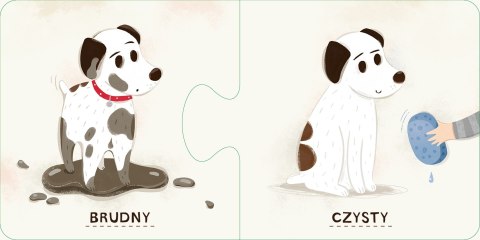 Puzzle Pucio Przeciwieństwa 2+ Puzzle dla Malucha