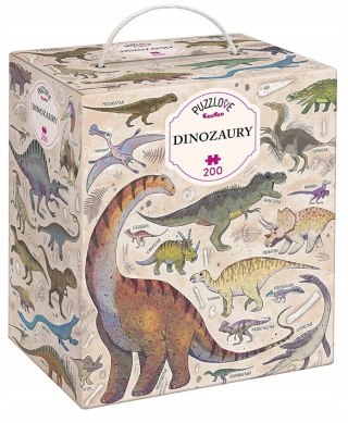 Puzzlove CzuCzu Dinozaury 200 el. Puzzle rodzinne