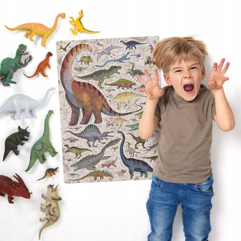 Puzzlove CzuCzu Dinozaury 200 el. Puzzle rodzinne