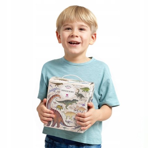 Puzzlove CzuCzu Dinozaury 200 el. Puzzle rodzinne