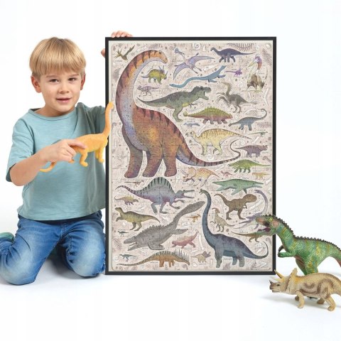 Puzzlove CzuCzu Dinozaury 200 el. Puzzle rodzinne