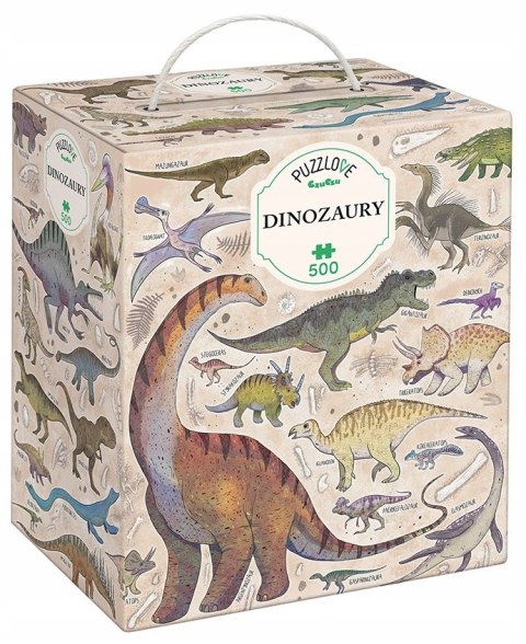 Puzzlove CzuCzu Dinozaury 500 el. Puzzle rodzinne