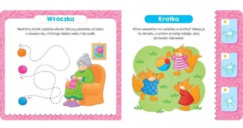 Quiz malucha z naklejkami od 4 lat Naklejki Aksjomat