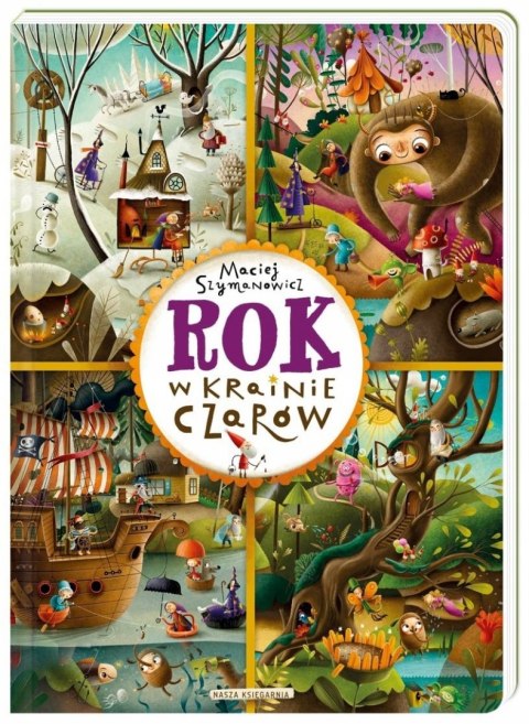 Rok w Krainie Czarów Książka dla Dzieci