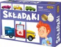 Składaki Adamigo 2 Gry Układanka Pojazdy Auta