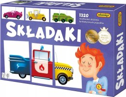 Składaki Adamigo 2 Gry Układanka Pojazdy Auta