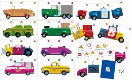 Składaki Adamigo 2 Gry Układanka Pojazdy Auta