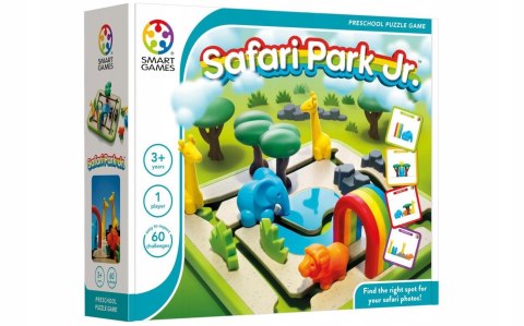 Smart Games Safari Park Junior Gra Logiczna 3+ Smart Games Safari Park Junior Gra Logiczna 3+
