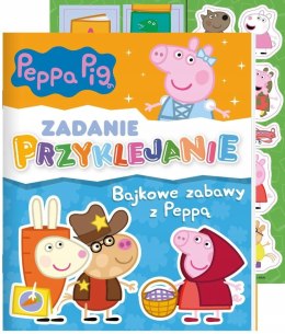 Świnka Peppa Zadanie Przyklejanie 4 Bajkowe