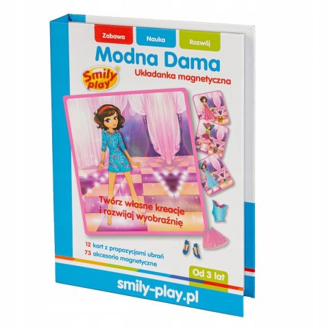Układanka Magnetyczna Modna Dama Smily Play