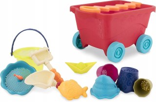 Wózek Wagonik Z Akcesoriami Do Piasku B.toys BX1594Z