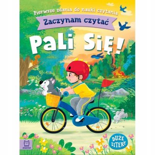 Zaczynam czytać Duże litery Pali się! Nauka Czytania Aksjomat